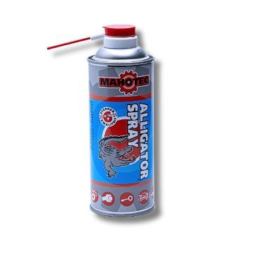 MAHOTEC Alligator Spray – multifunctioneel smeermiddel met nano-keramiek technologie in spuitbus