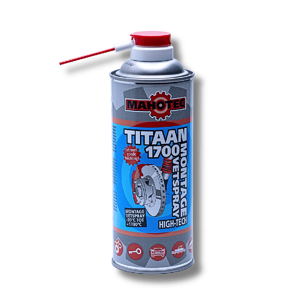 Titaan 1700 montage vetpasta spray hittebestendig smeermiddel