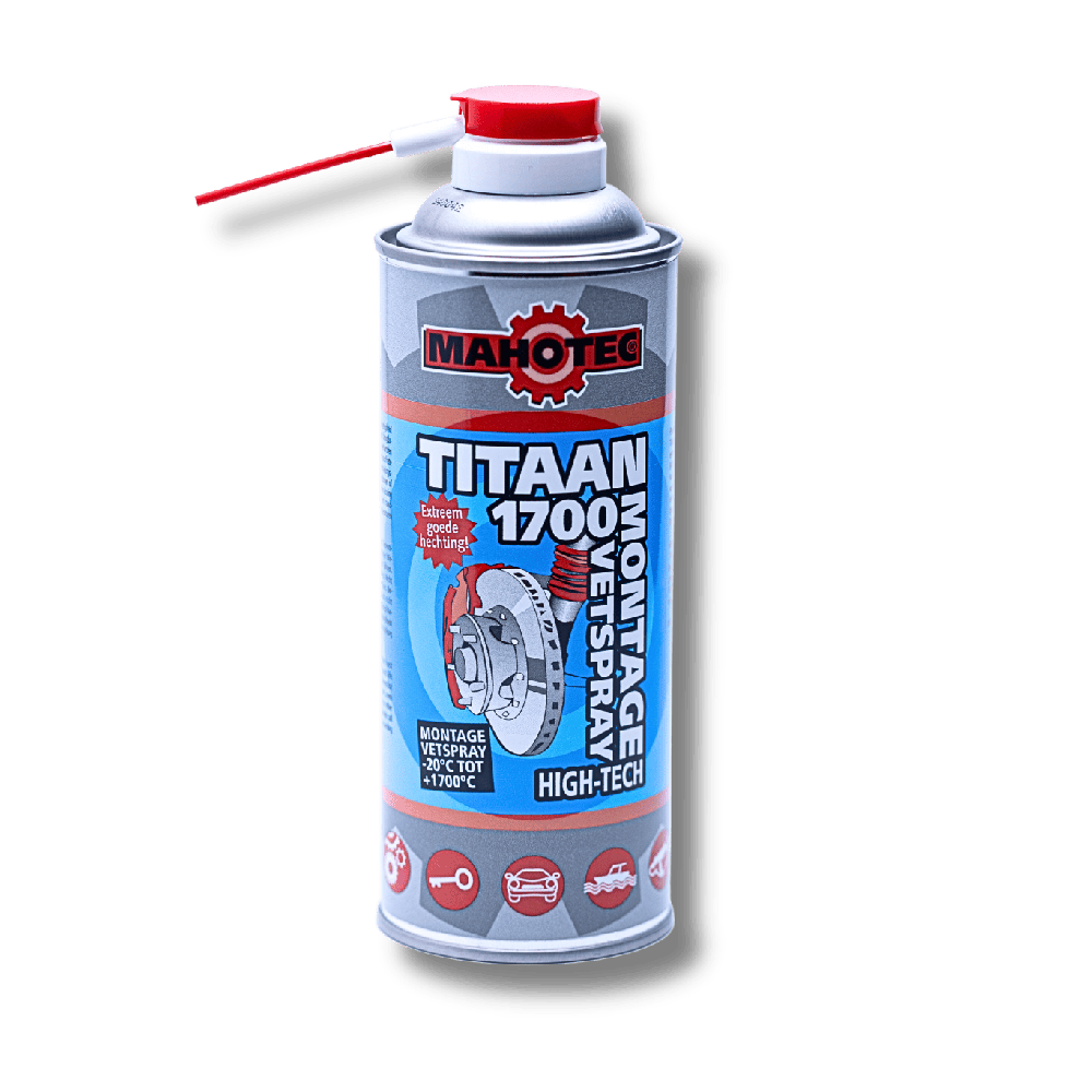 Titaan 1700 montage vetpasta spray hittebestendig smeermiddel
