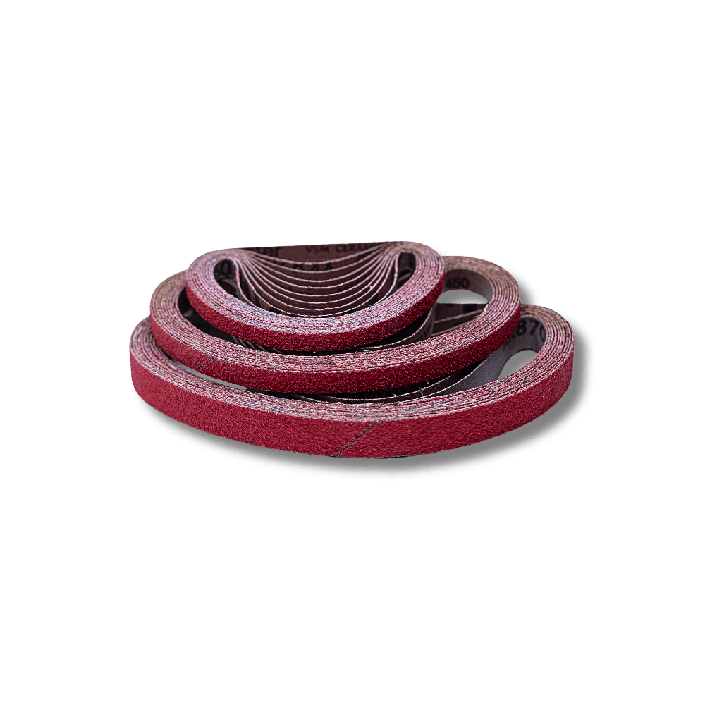 Schuurband 330x10 mm keramisch K60 Mahotec rode schuurbanden