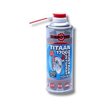 Titaan 1700 montage vetpasta spray – hittebestendig smeermiddel