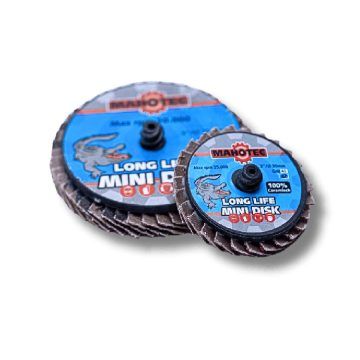 Mahotec mini lamellenschijf ø50mm K40 ceramisch met Roloc