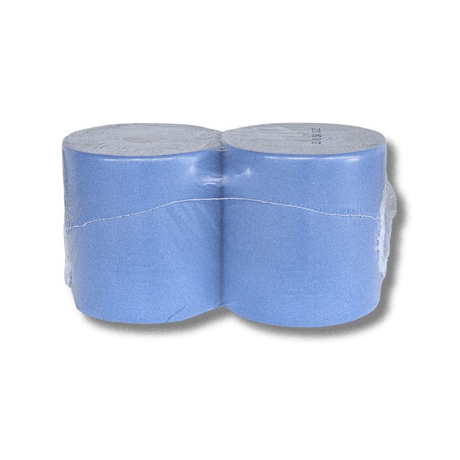 Poetspapier 3-laags blauw – Euro Products – HACCP poetspapier