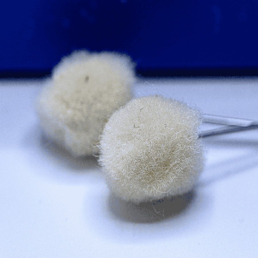 Primmerbolletje voor nauwkeurige primerapplicatie op autoruit