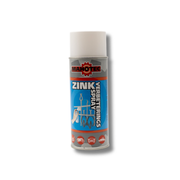 ZINK VERBETERINGS SPRAY ideaal voor het bijwerken en beschermen van metalen oppervlakken.