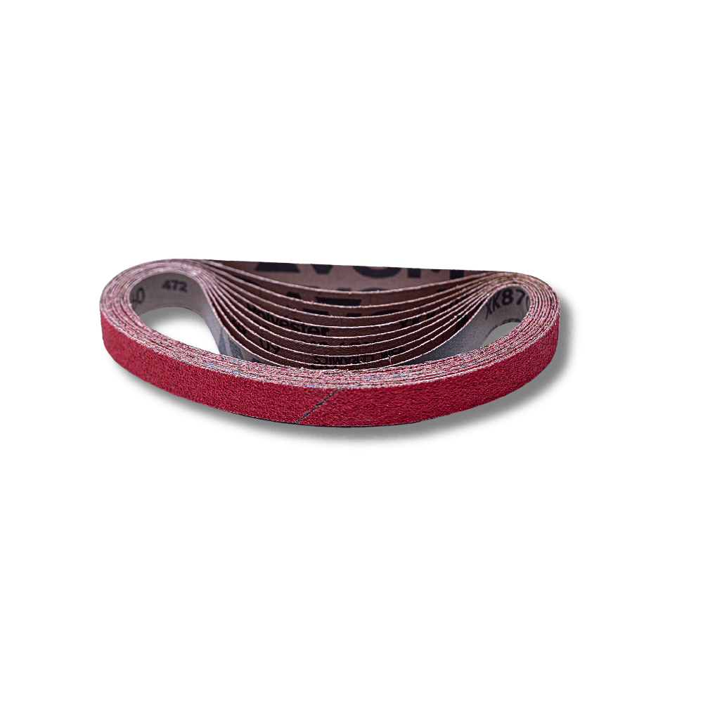 Schuurband 520x20 mm keramisch K60 Mahotec Alligator rode schuurbanden ovaal