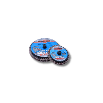 Lamellenschijf keramisch 50mm K60 Roloc Mahotec Alligator mini discs blauw label